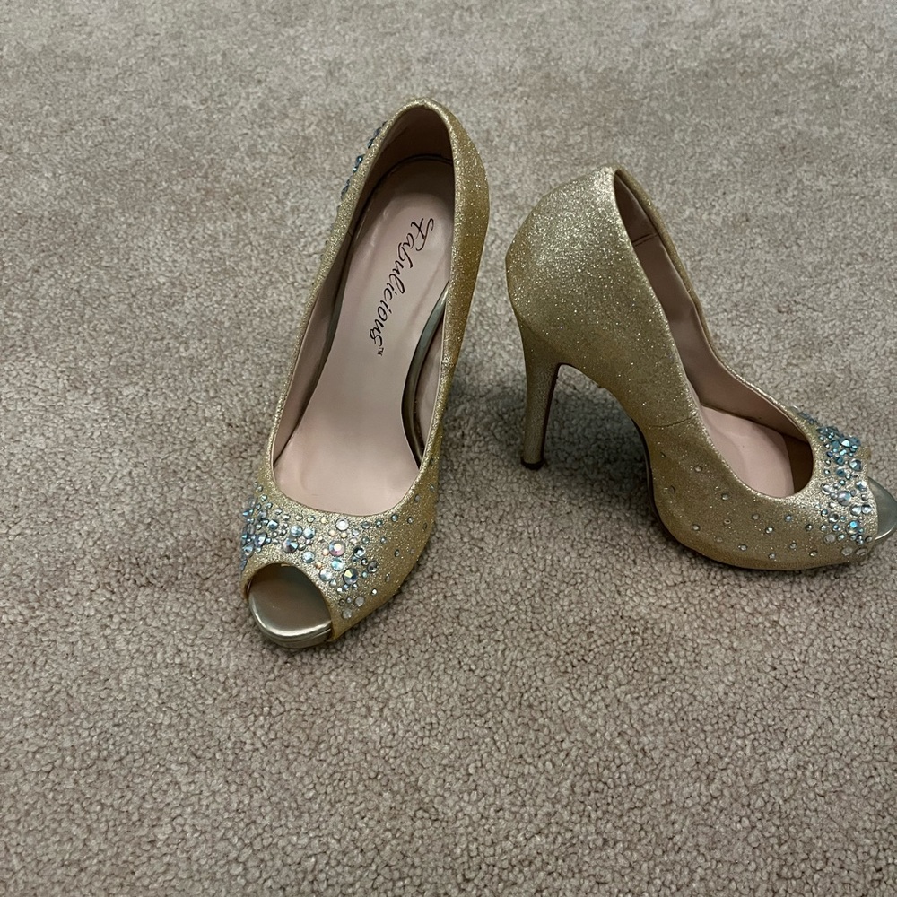 Fabulicious Rhinestone heels - Picture 4 of 5